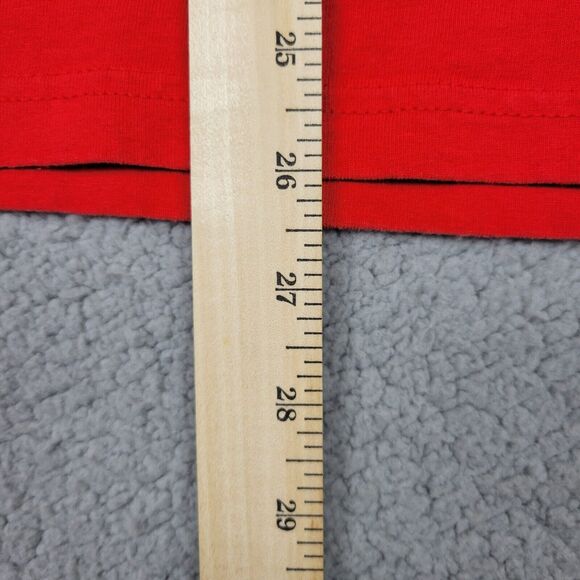 St Louis Cardinals Mens Shirt Medium Red Authentic MLB Baseball Majestic - Picture 8 of 8